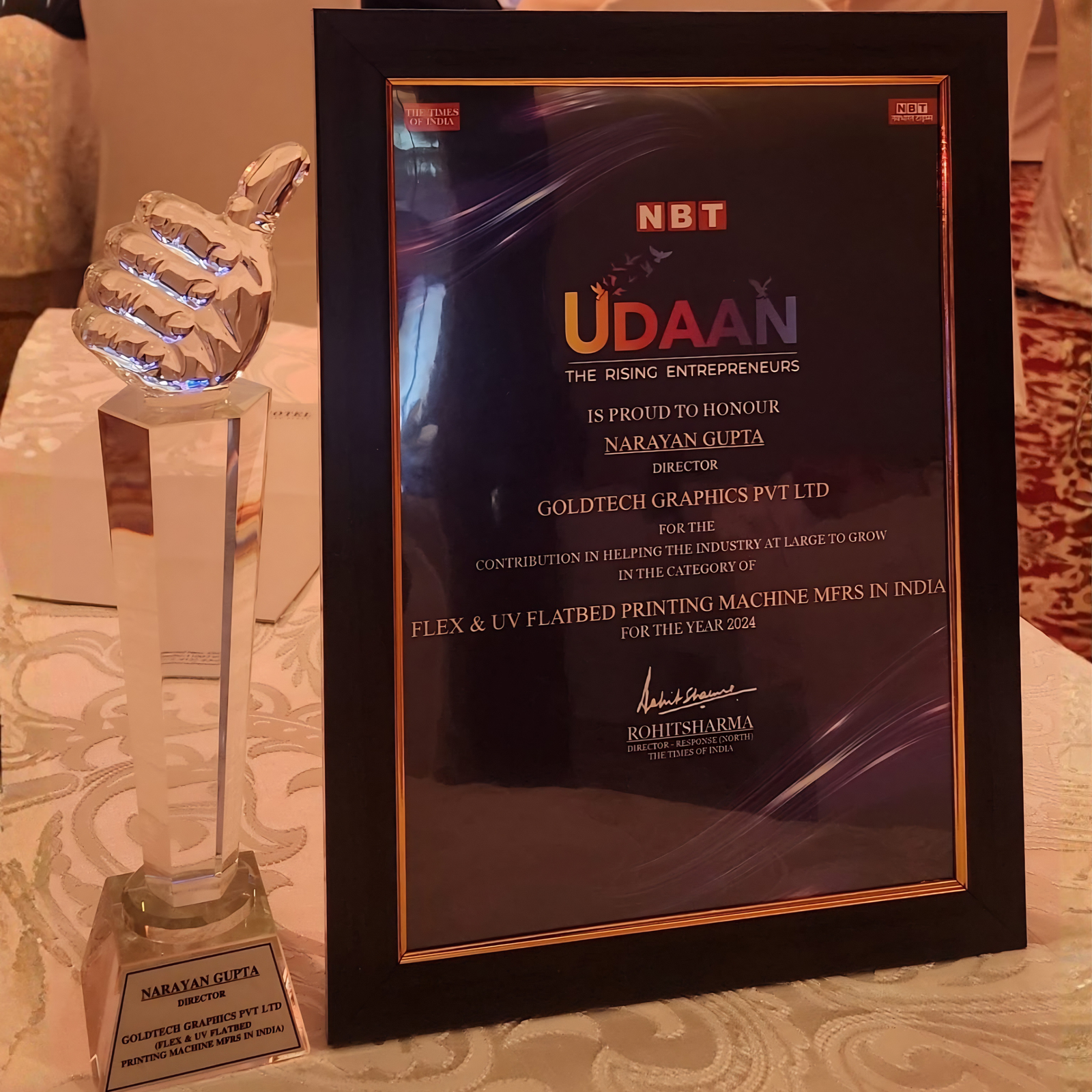 GoldTech Graphics Award